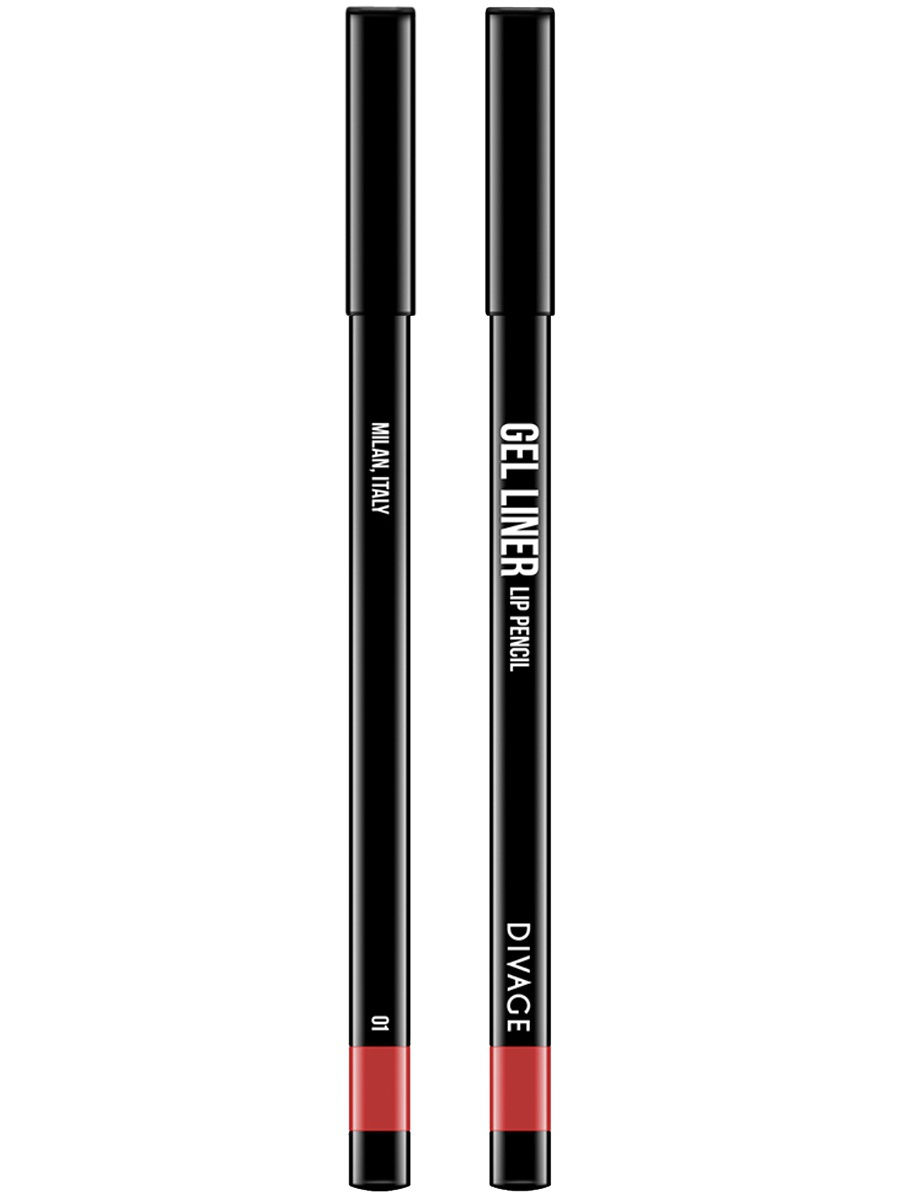 DIVAGE КАРАНДАШ ДЛЯ ГУБ ГЕЛЕВЫЙ GEL LIP LINER 7 Г