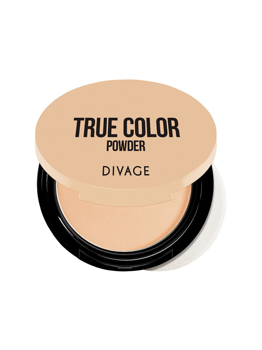 DIVAGE КОМПАКТНАЯ ПУДРА ДЛЯ ЛИЦА TRUE COLOR 9 Г